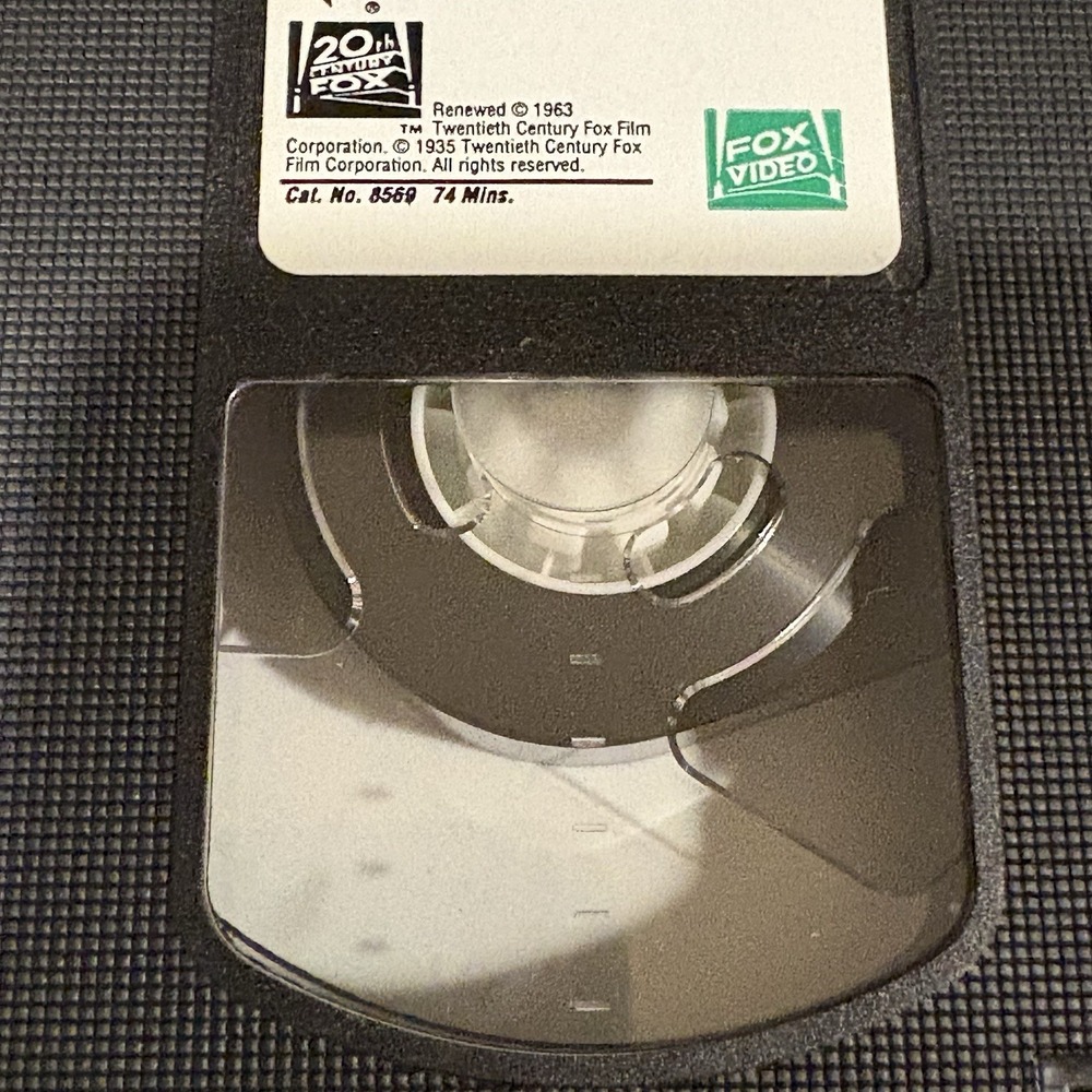 VHS Shirley Temple Lot Of 2 -Curly Top/Baby Take A Bow-Clamshell Case Tested - Picture 5 of 10
